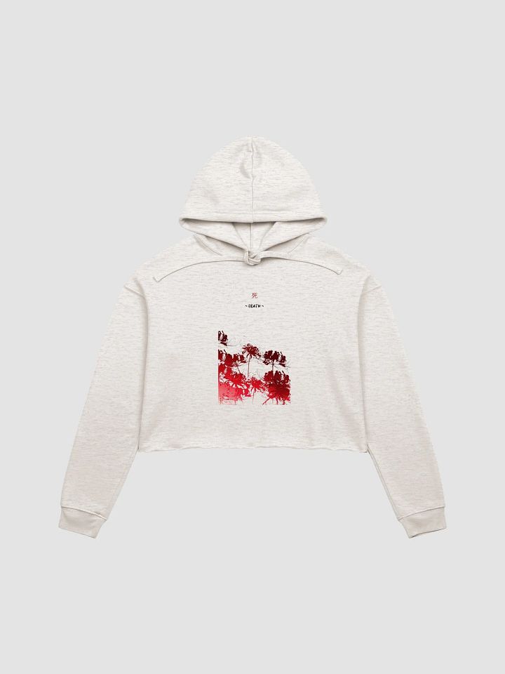Blooming Beauty of Death Crop Hoodie product image (4)