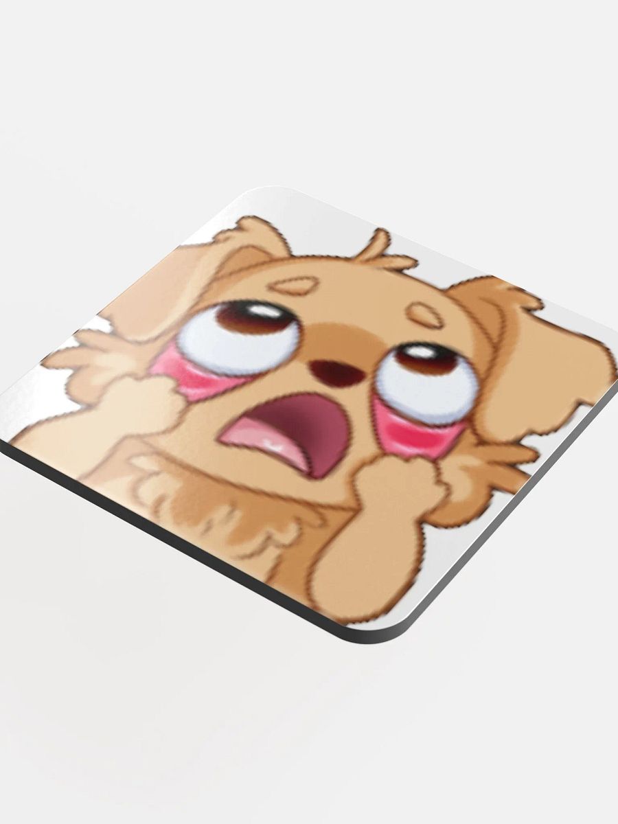 Eye Roll Golden Retriever Coaster product image (4)