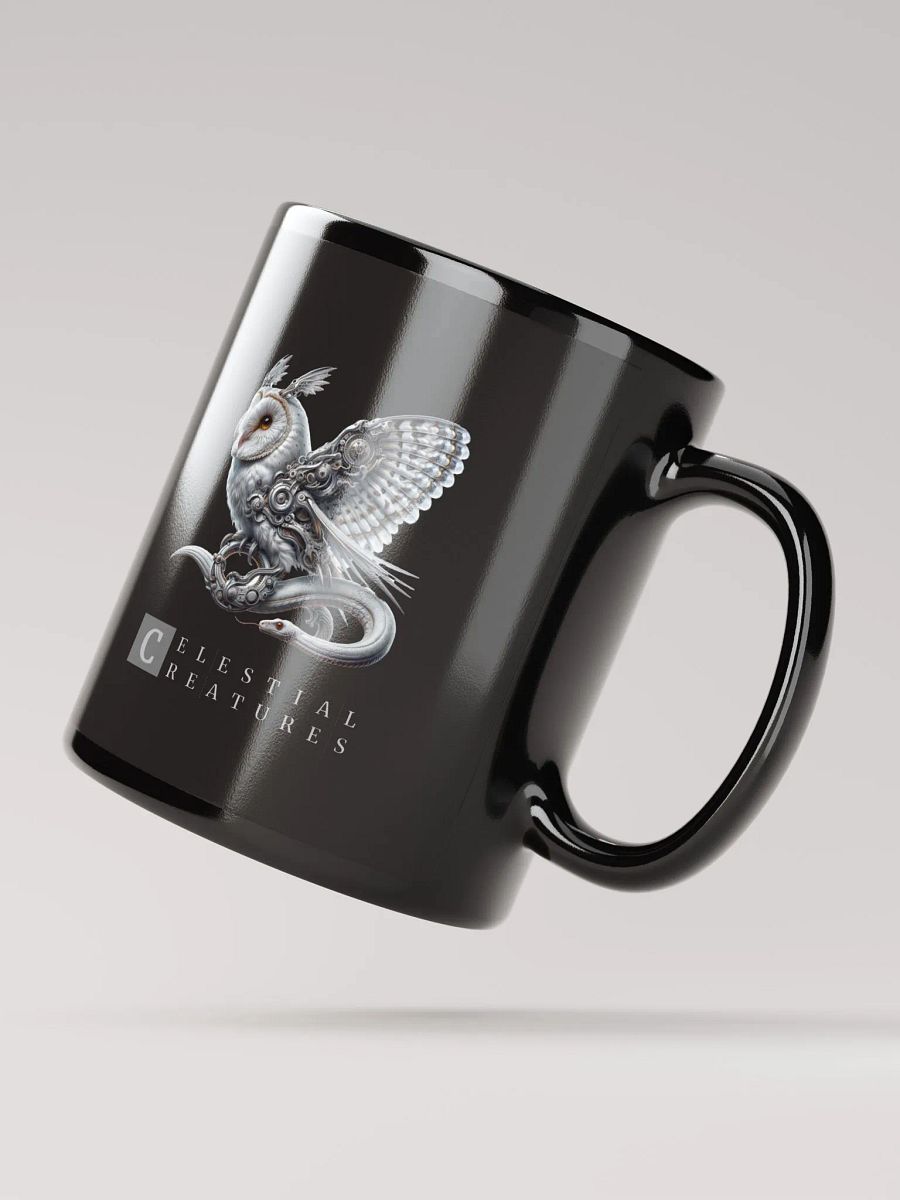 Celestial Creatures | Black Glossy Mug product image (3)