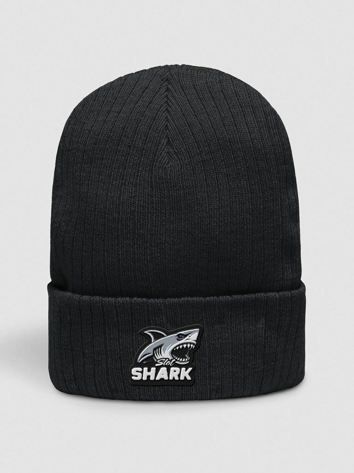 Shark Attack Slot Knit Beanie product image (3)