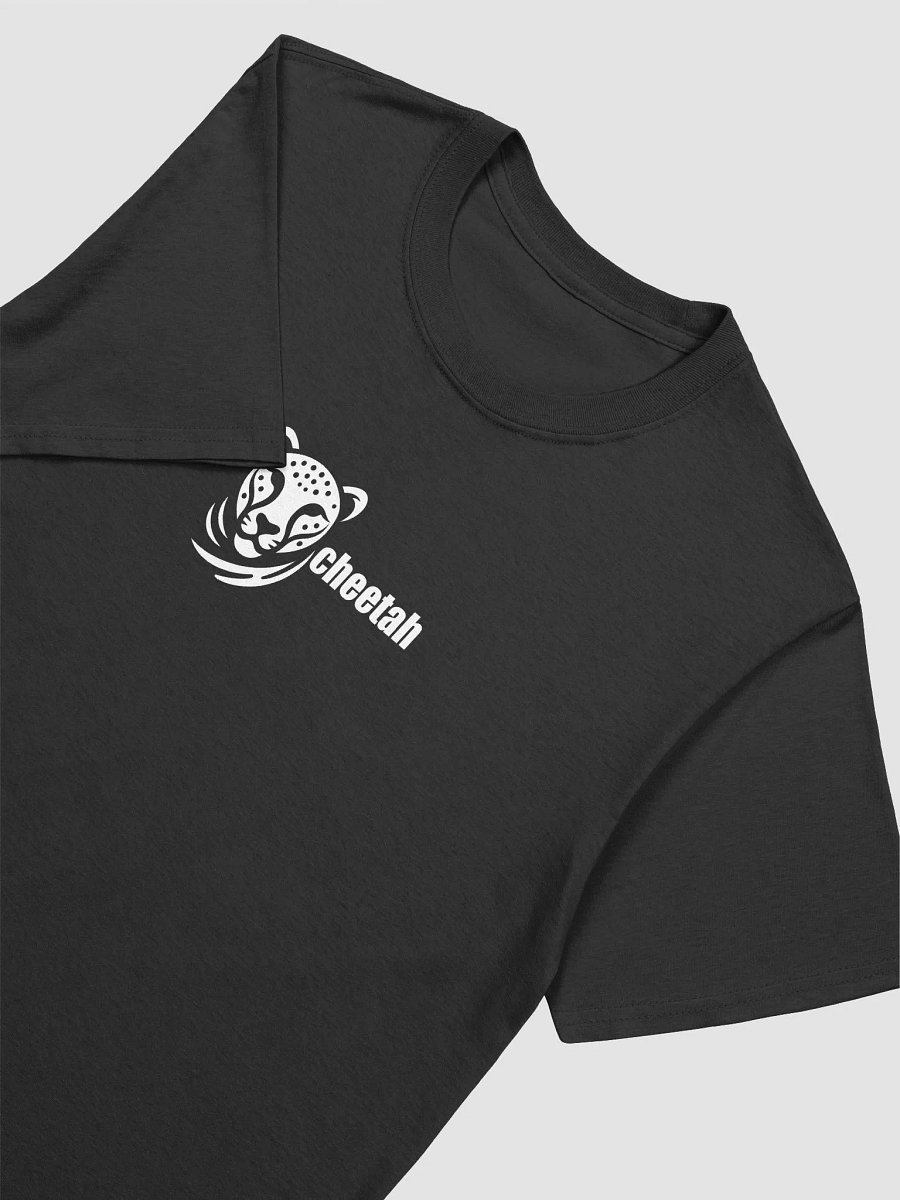 cheetah T-Shirt black front product image (3)