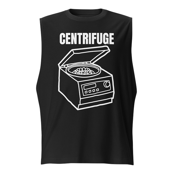 Vibrant Centrifuge Test Tube Spin Muscle Tank product image (1)