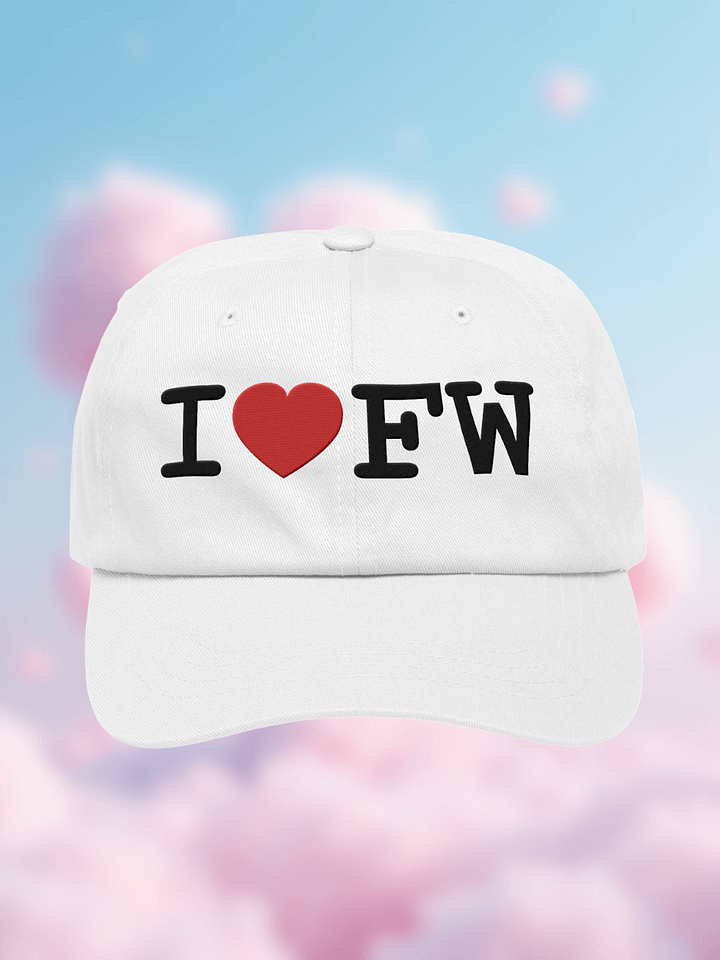 I ❤️ Fourthwall Dad Hat product image (1)