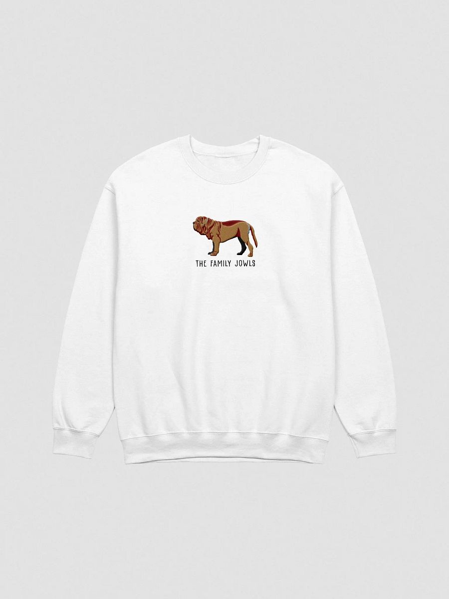 The Family Jowls Sweatshirt (Embroidered) of a Neapolitan Mastiff product image (4)