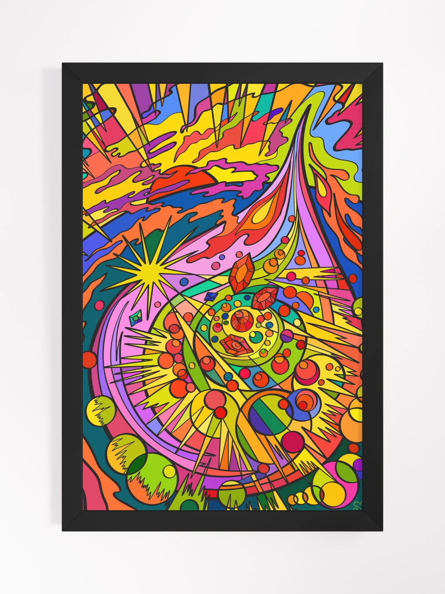 Energized Euphoria Framed Poster product image (2)