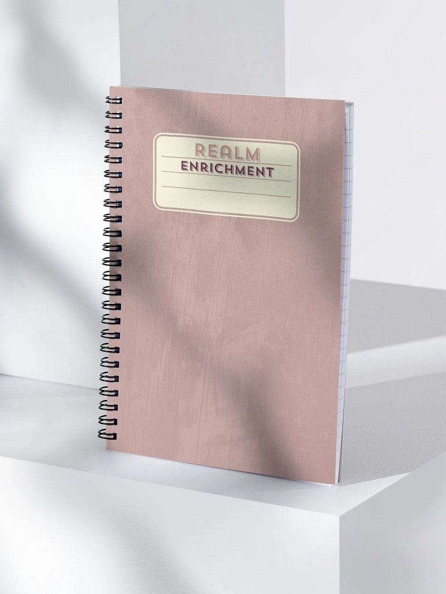 Notebook: Realm Enrichment in Vintage Blush product image (4)