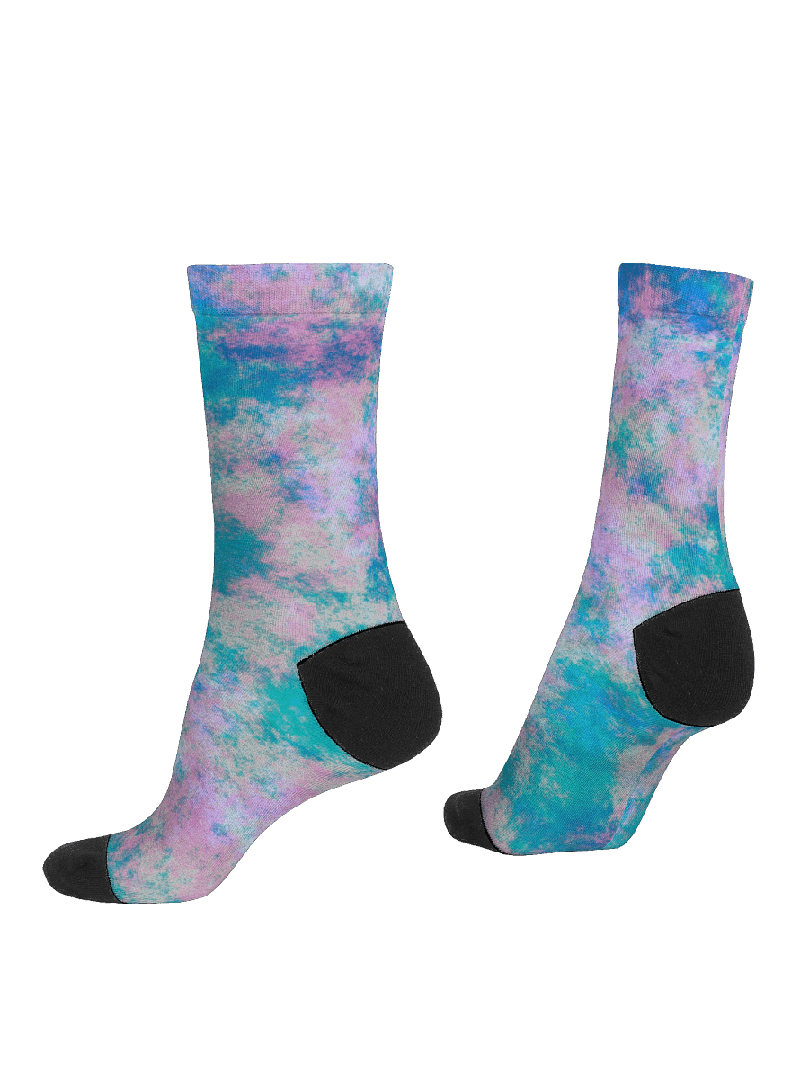 Aqua EcoChic Artistry Crew Socks product image (4)
