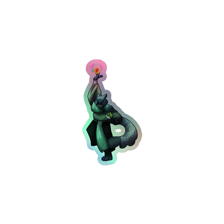"Spellcasting" sticker (holographic) product image (1)