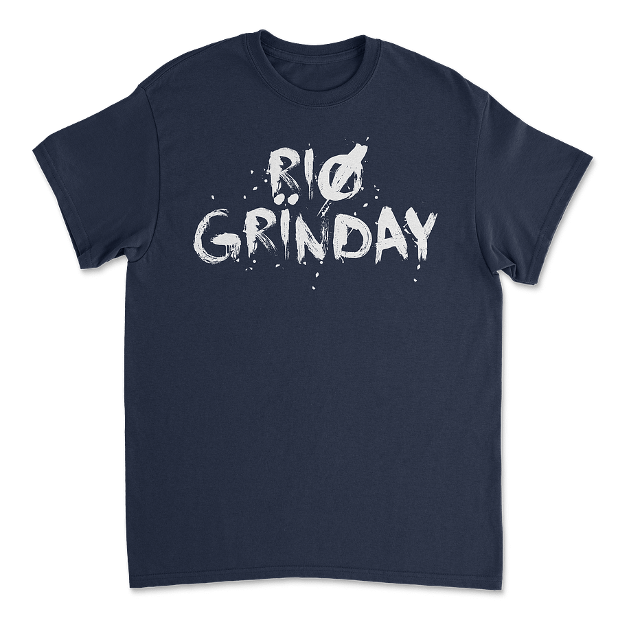 RIO GRINDAY WHITE SCRIPT TEE product image (4)