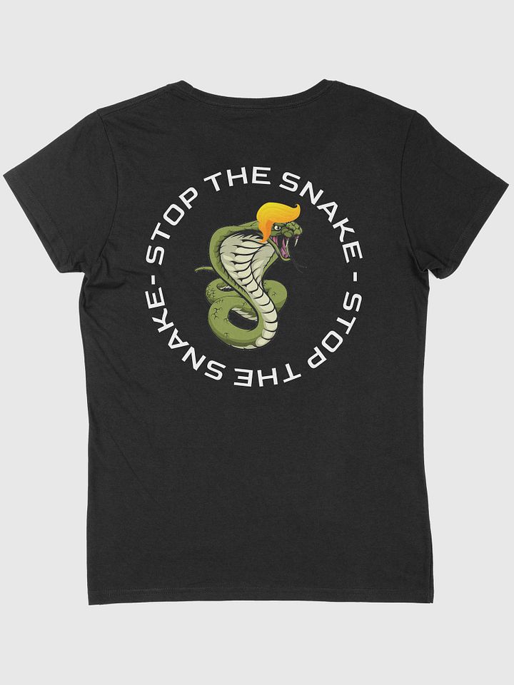 STOP THE SNAKE WOMEN'S CUT T-SHIRT product image (1)