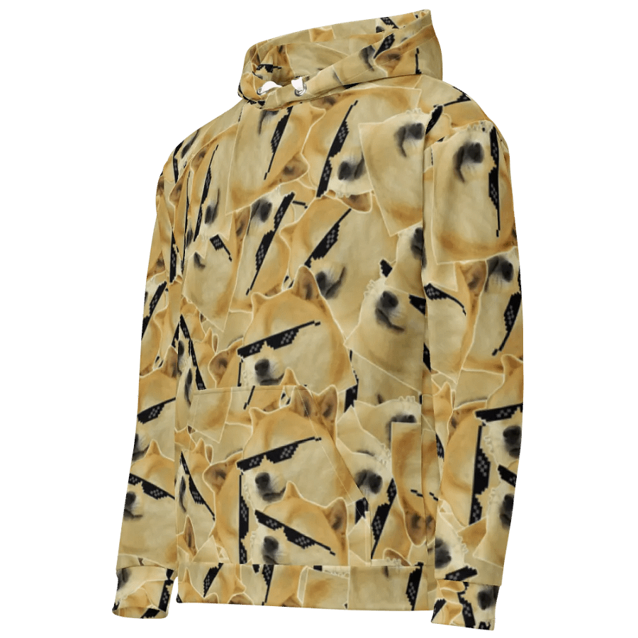 $DOGE Full Printed Unisex Hoodie product image (9)
