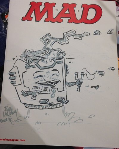 various convention sketches I drew in 2016