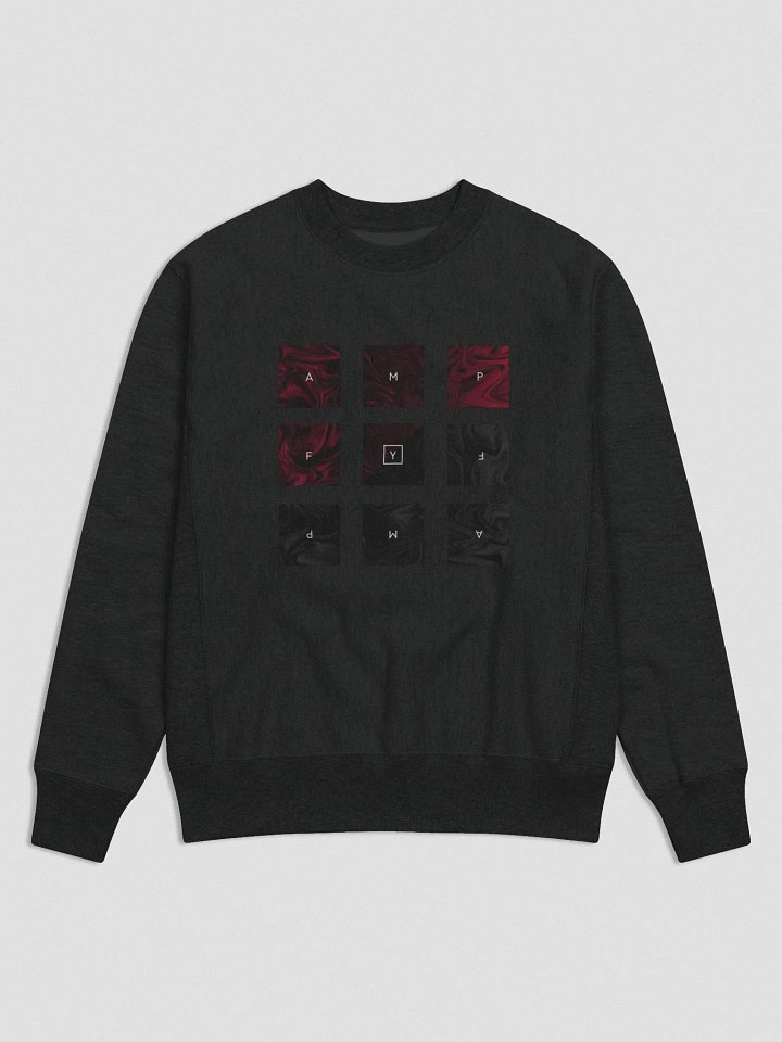 [ampfy Marble Print] Champion Cotton Max Sweatshirt product image (2)
