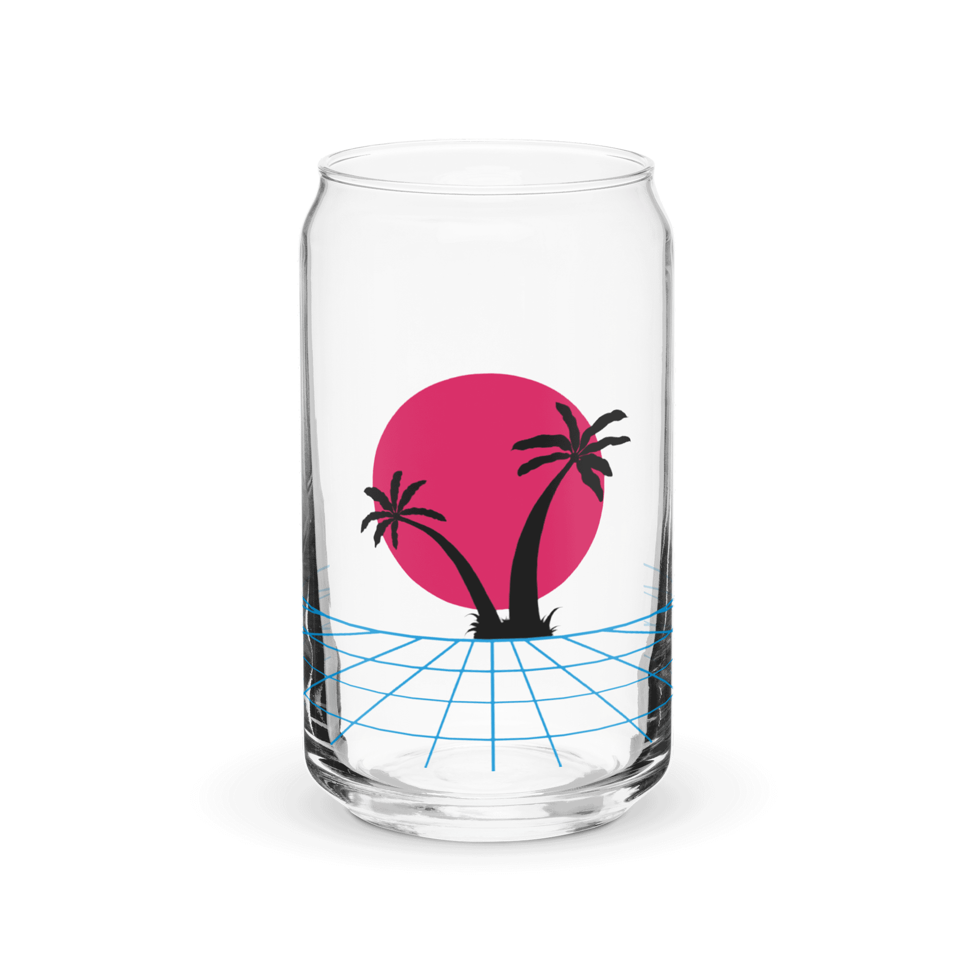 Neon Sunset Can Glass product image (2)
