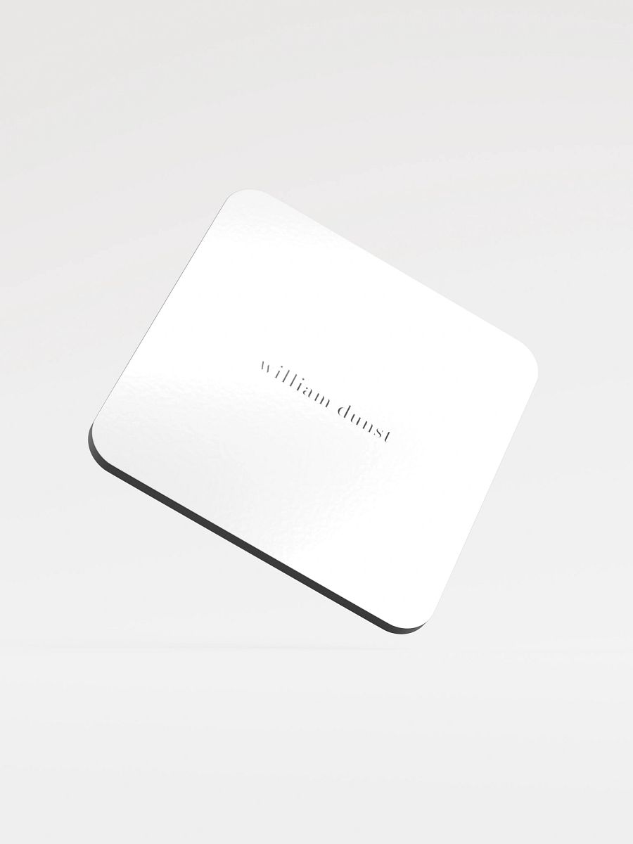 Logo-Print Glossed Cork Coaster product image (1)