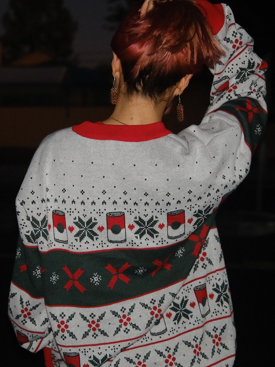 Red & Green Soup Sweater! classic product image (3)