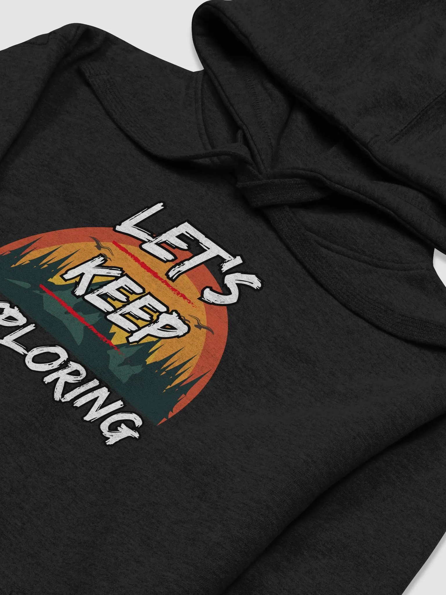 Let's Keep Exploring Camping Hoodie product image (14)
