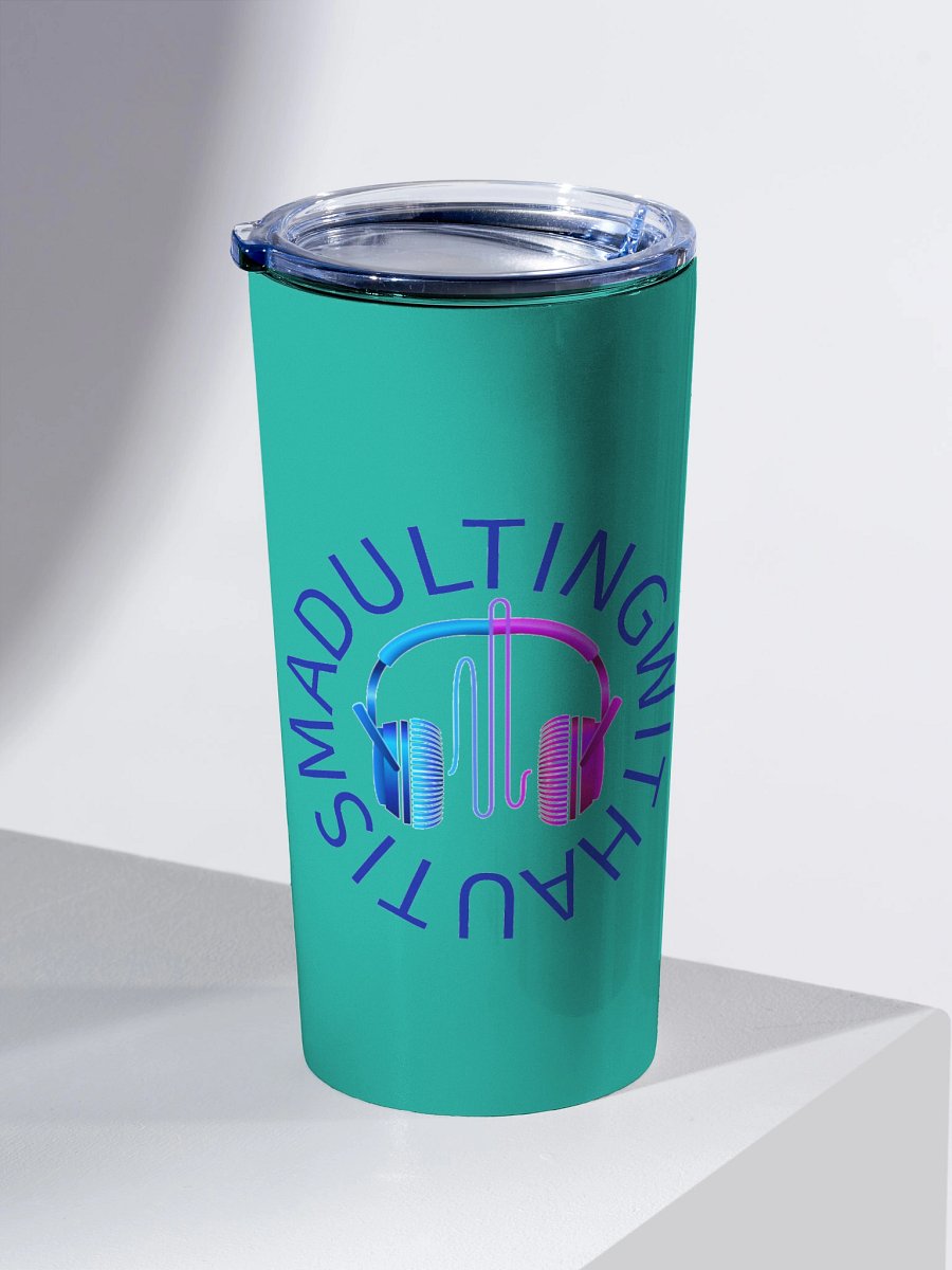 Adulting with Autism Tumbler – Sip. Speak. Shine. product image (2)