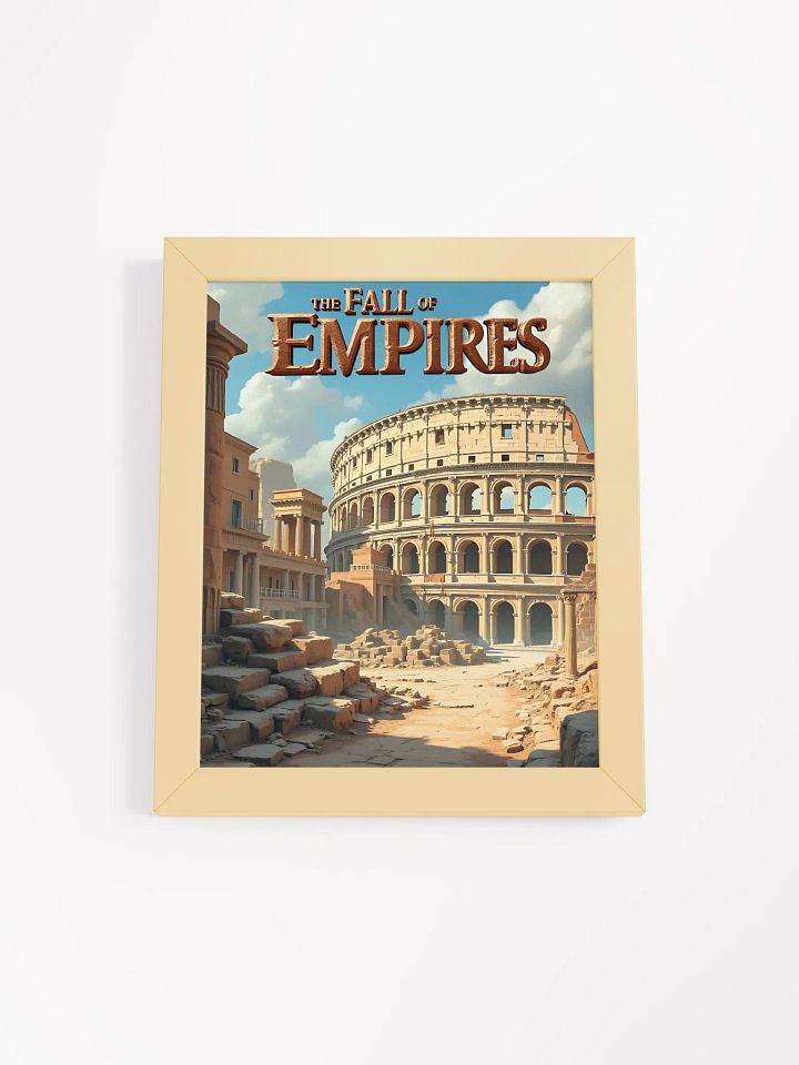 Decadence Remnants: Framed Matte Poster product image (1)