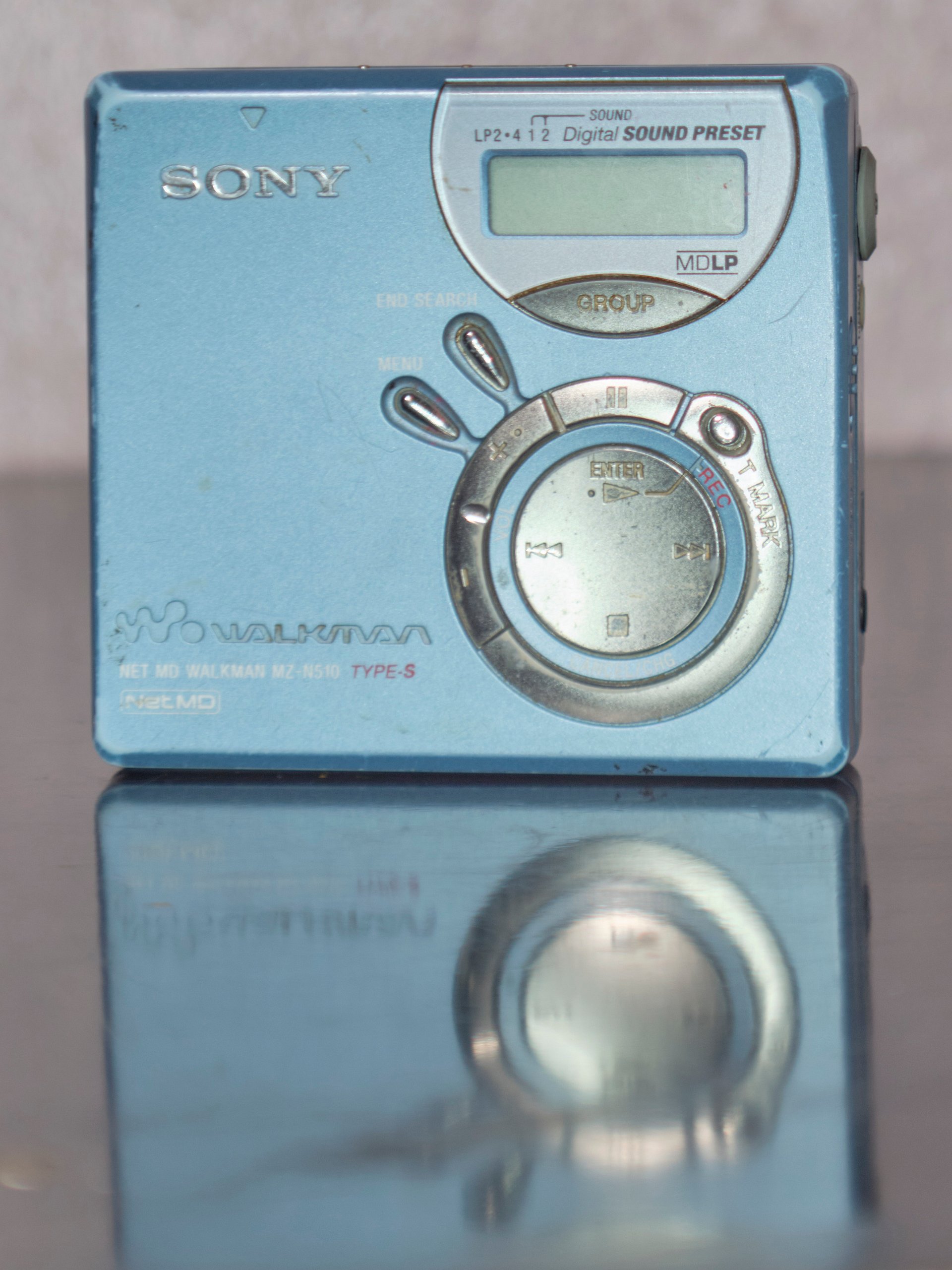 MD Sony Walkman MZ-N510 Bleu product image (3)