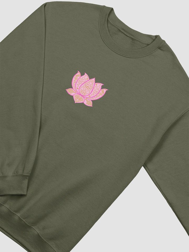Golden Lotus Eye Crewneck Sweatshirt product image (2)