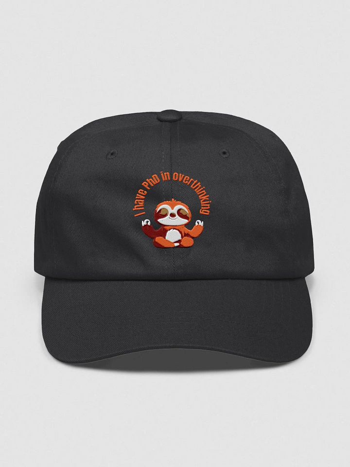 PhD in Overthinking Dad Hat product image (1)