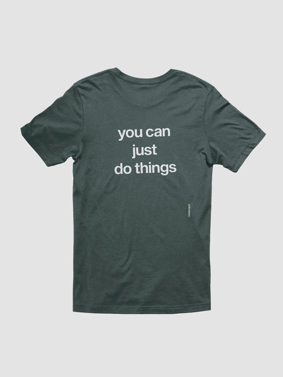 you can just do things t-shirt - 100% cotton product image (4)