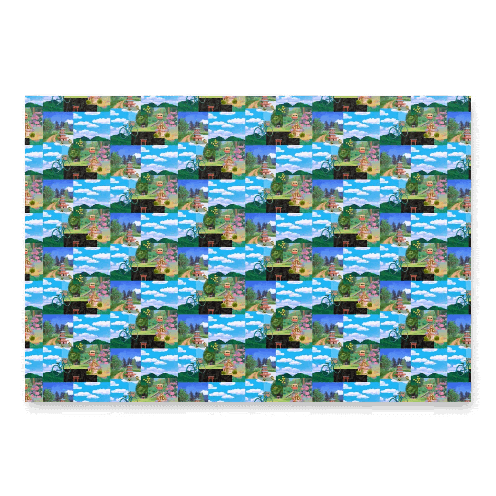 Screencap of Peace Collage Wrap Set (Set of 3) product image (4)