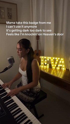 Knockin’ on Heaven’s Door - @bobdylan #cover #reels #knockingonheavensdoor #bobdylan