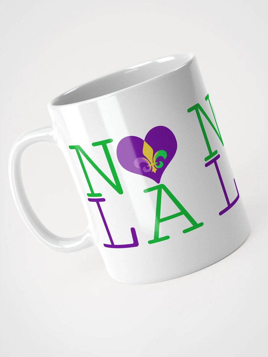 I LOVE NOLA **BIGSHOT MUG** (MARDI GRAS) product image (7)
