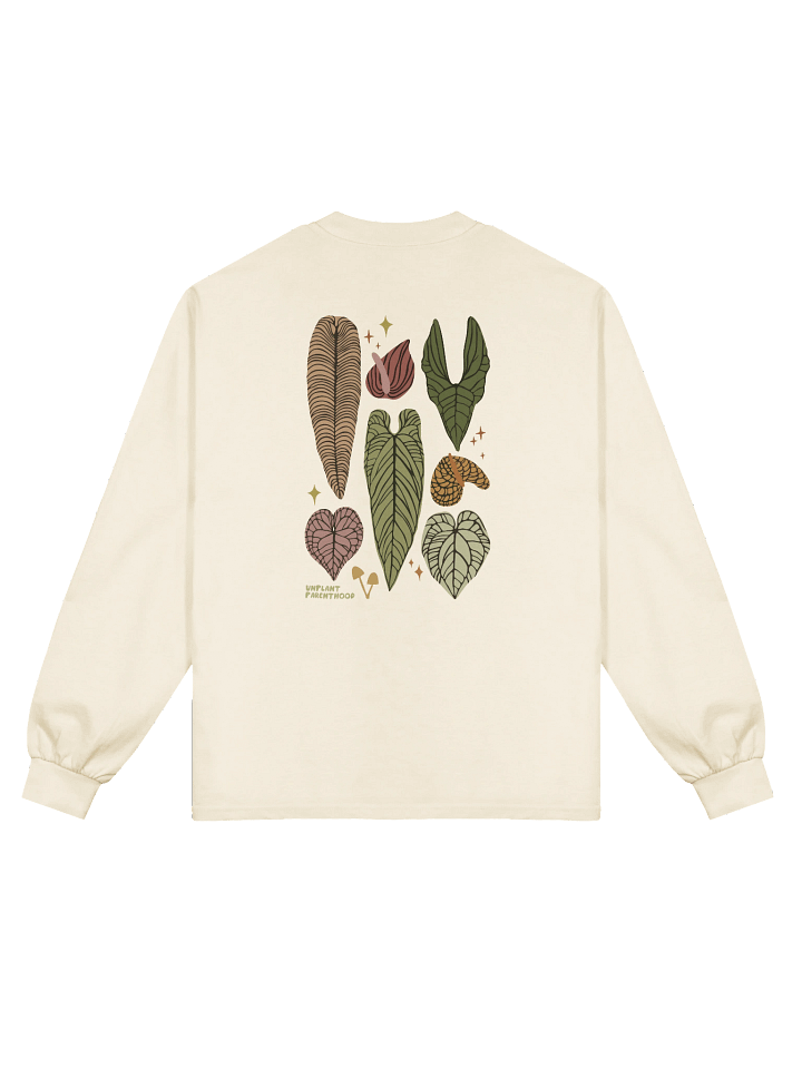 ANTHURIUM COLLAGE (back only) - Premium Heavyweight Long Sleeve product image (1)