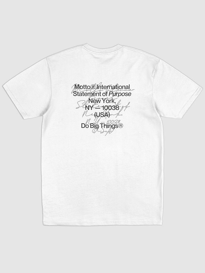Statement of Purpose T-Shirt product image (2)