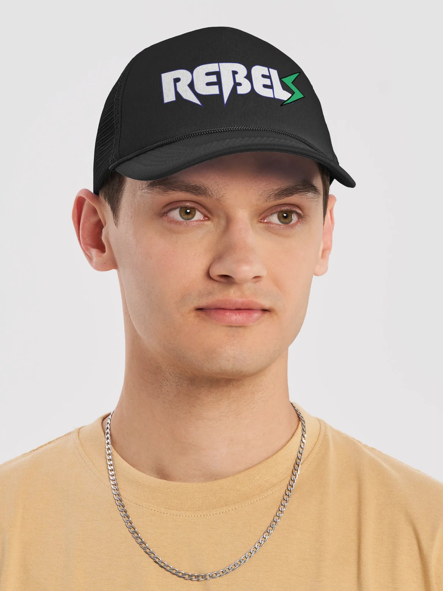 Foam Trucker Hat | White/Green product image (5)