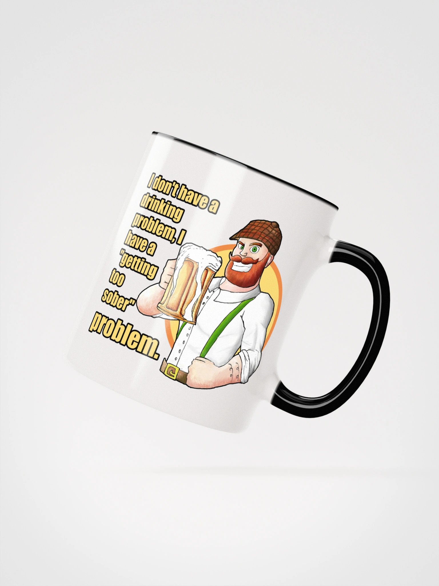 Beer lad 2 mug white product image (3)