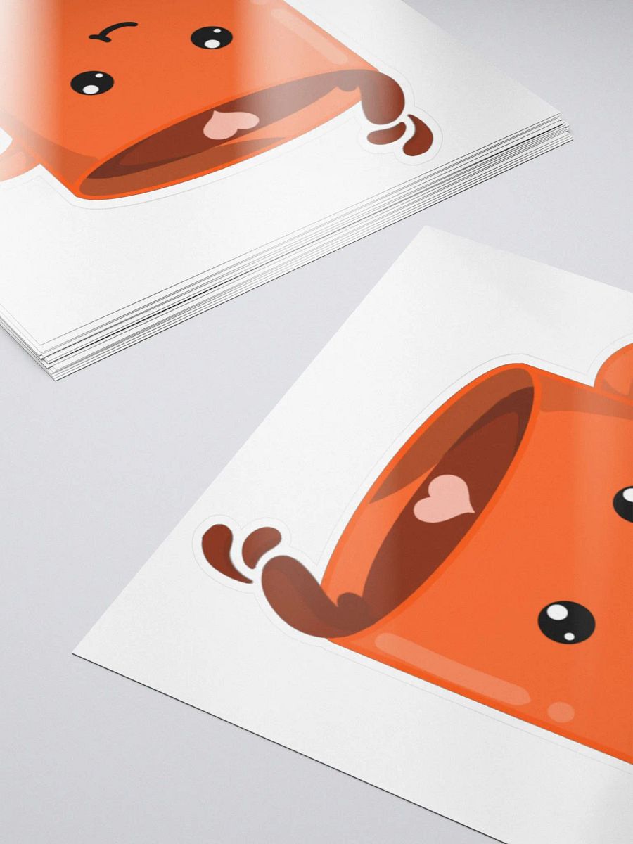 Gib Coffee Kiss Cut Stickers product image (5)