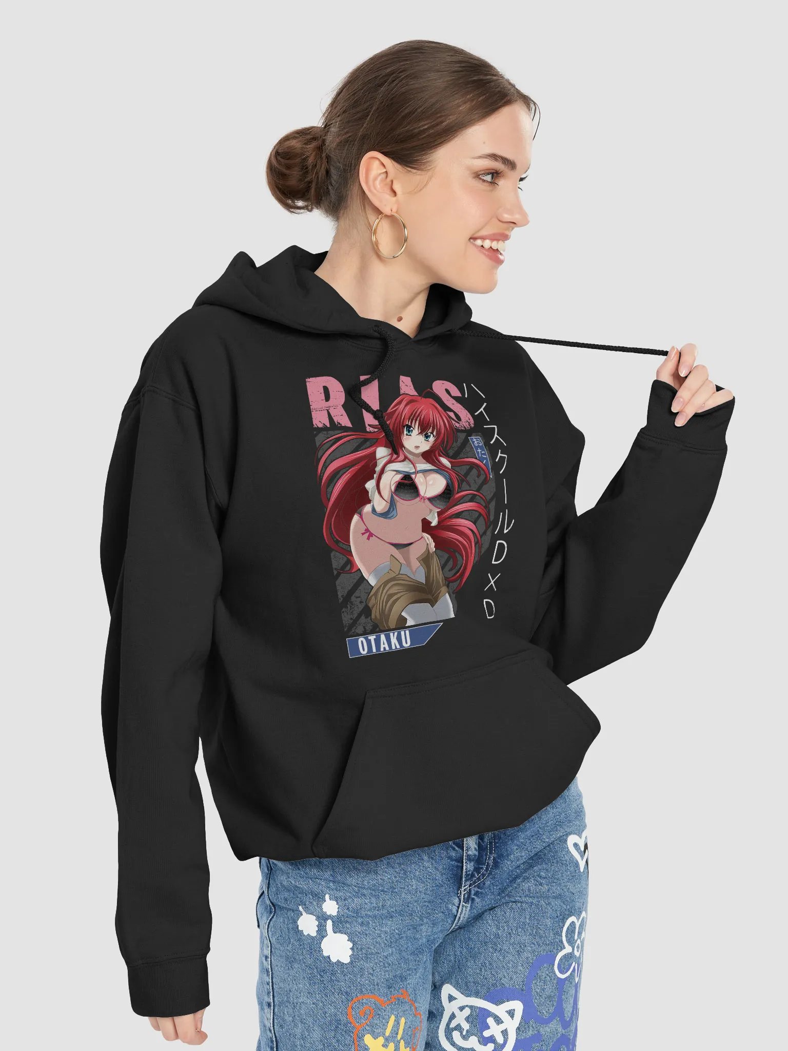 High School DxD Rias Gremory Sweatshirt – Gildan Midweight product image (4)