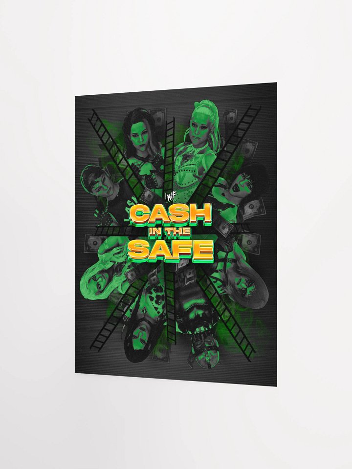 IWF Cash In The Safe Women's LADDER Poster product image (2)