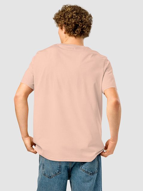 Photo showing Stanley/Stella Unisex Organic Ribbed Neck T-Shirt