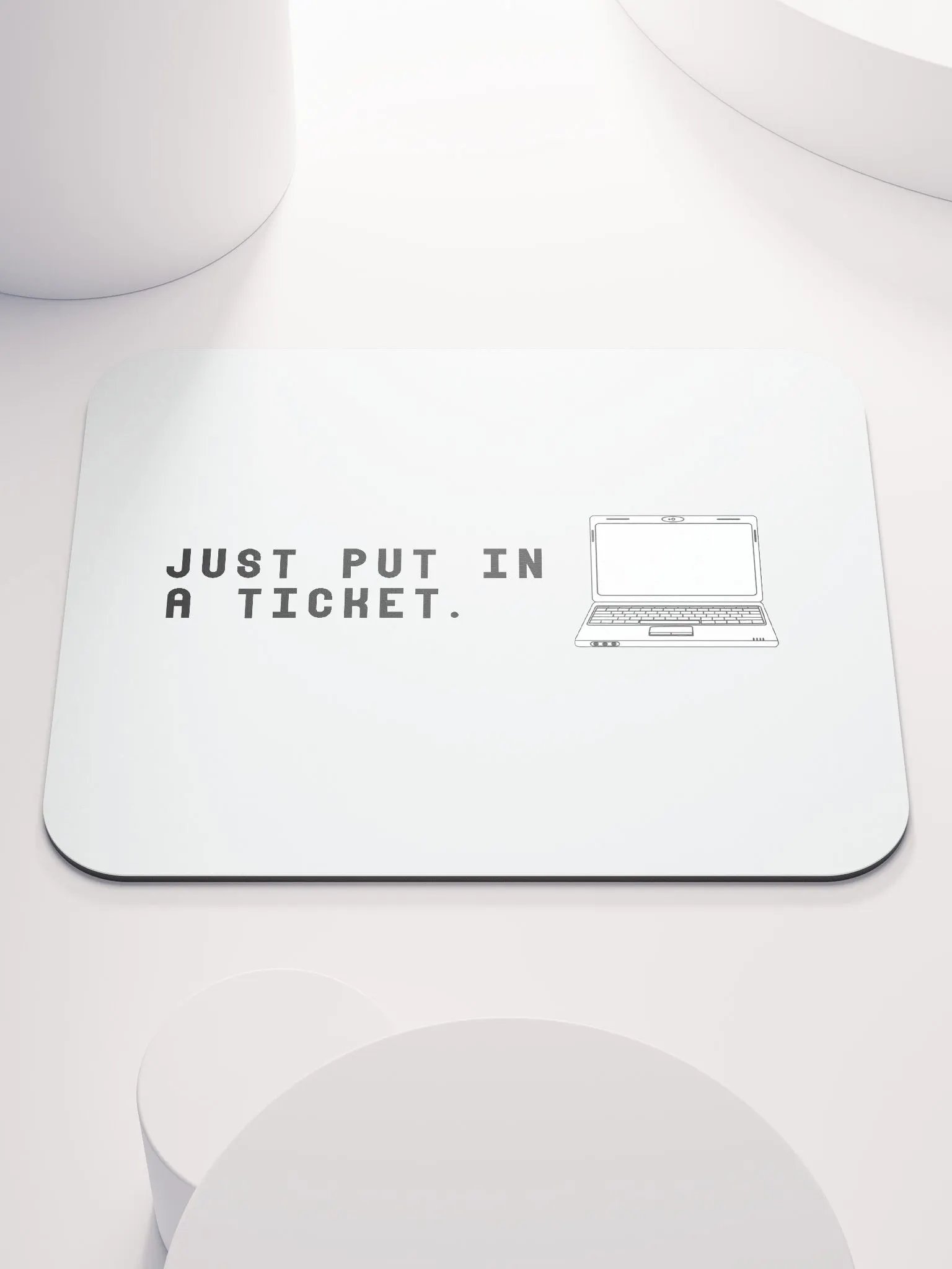Ticket Mouse Pad product image (1)