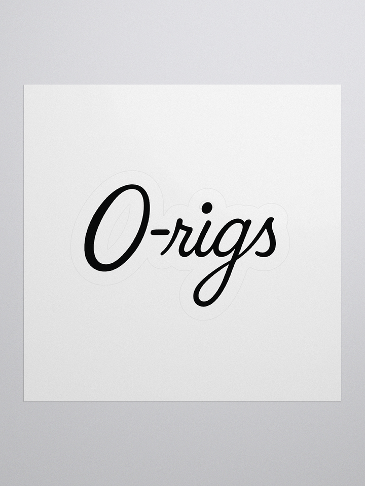 O-rigs Stickers product image (1)