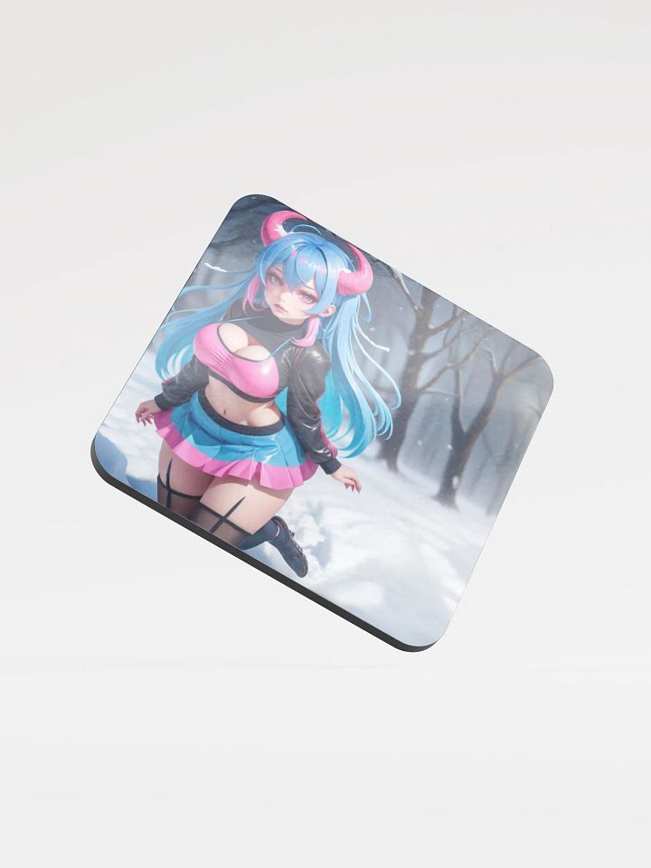 Frosty Fae Cork Coaster product image (1)