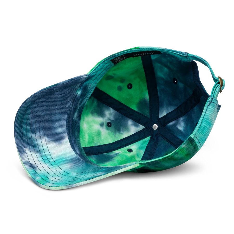 Nebula Tie-Dye Dad Hat with Starline Logo product image (3)