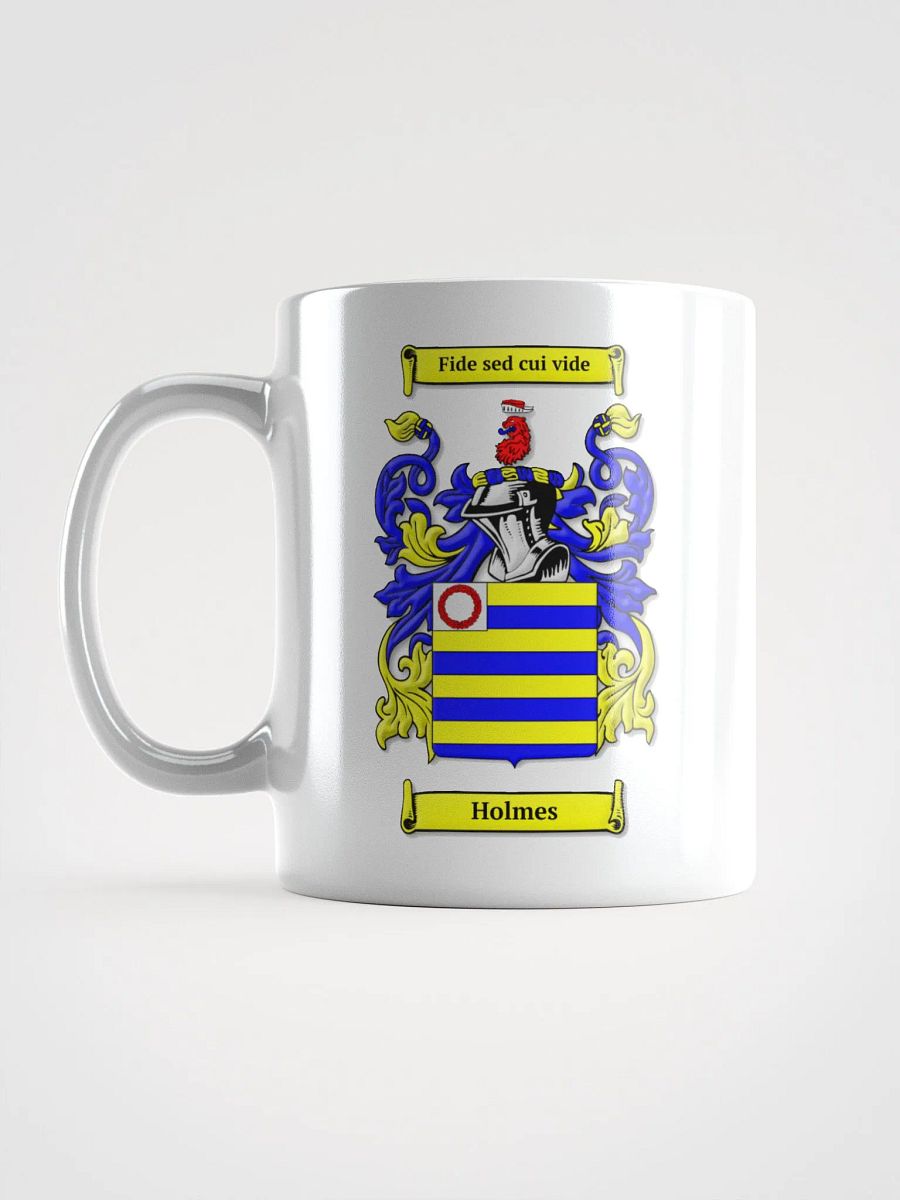 Holmes Family Crest - White Mug product image (2)