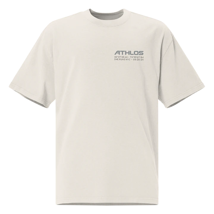 ATHLOS Logo Tee – Bone product image (1)