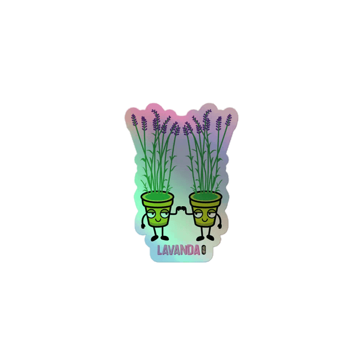 Lavanda - Sticker (Holographic Kiss Cut) product image (1)
