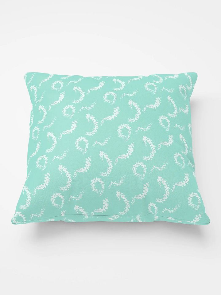 Spring Spritz Throw Pillow - Minty Green product image (1)