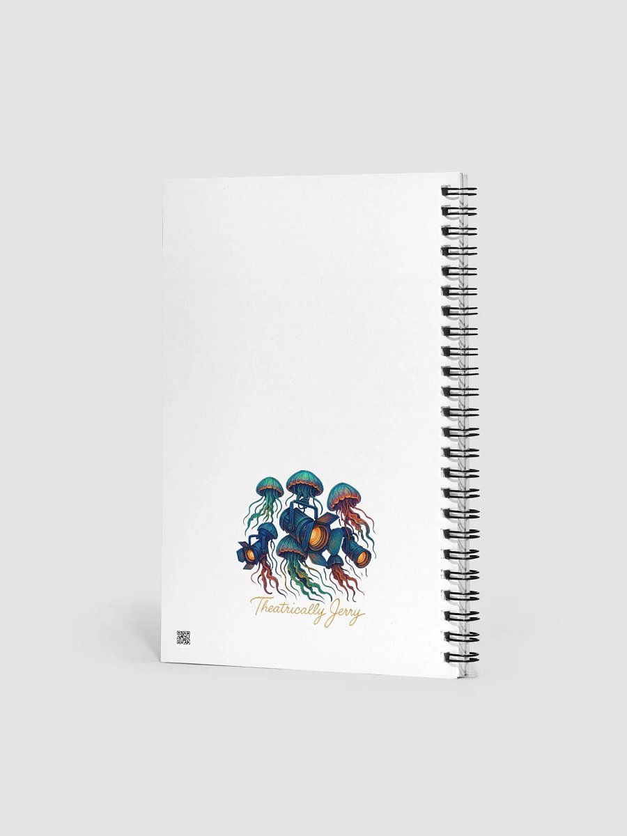 Theatrically Jerry: "Light The Stage!" Spiral Notebook product image (2)