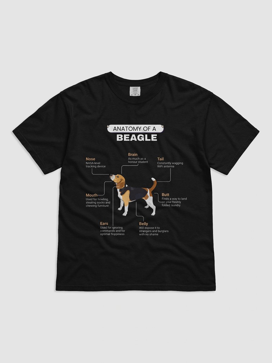 Anatomy of a Beagle Tee product image (2)