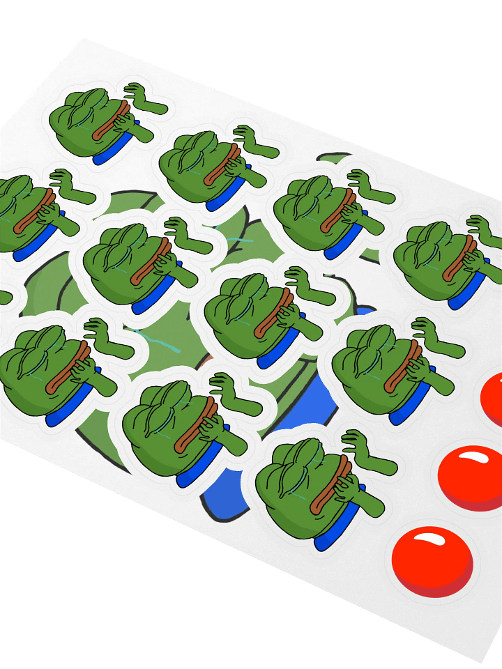 STICKERS! - Pepe Crying Pack! product image (2)