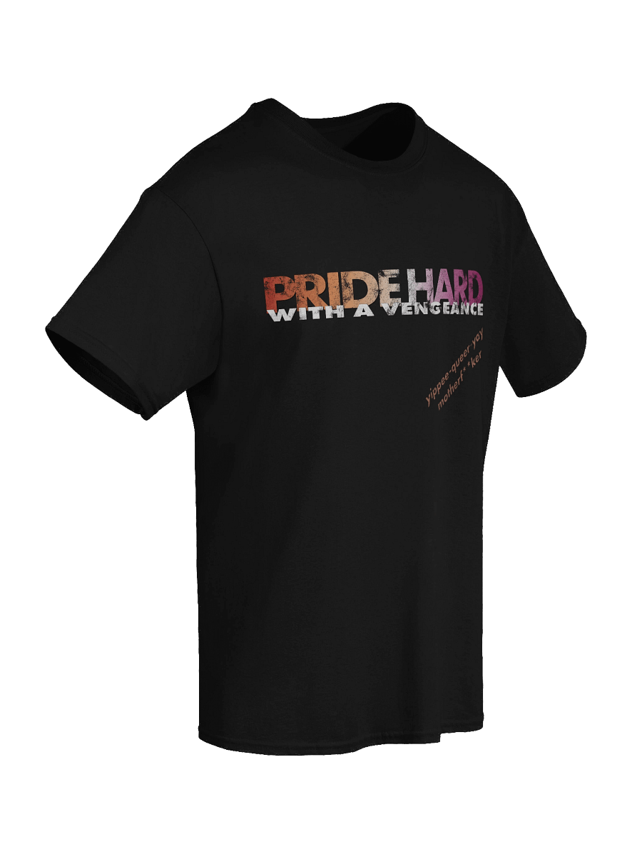 Lesbian "Pride Hard" Tee product image (8)